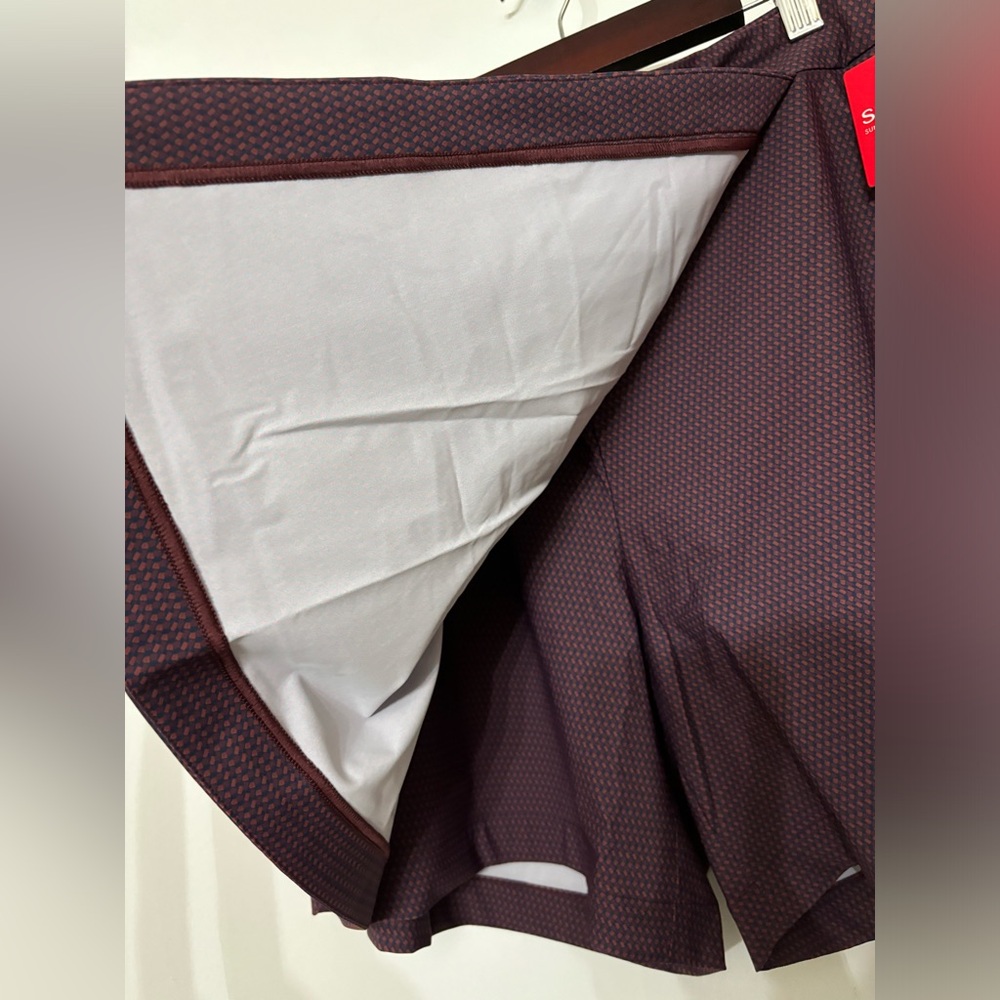 SPANX Plum Textured Skort - Picture 3 of 8
